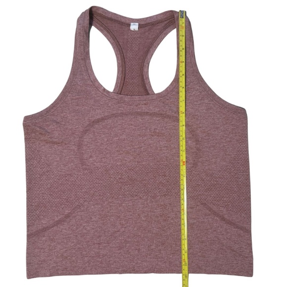Lululemon Swiftly Tech Racerback Tank Top 2.0 - Race Length  Pink Rosebud Sz:10 - Picture 10 of 12